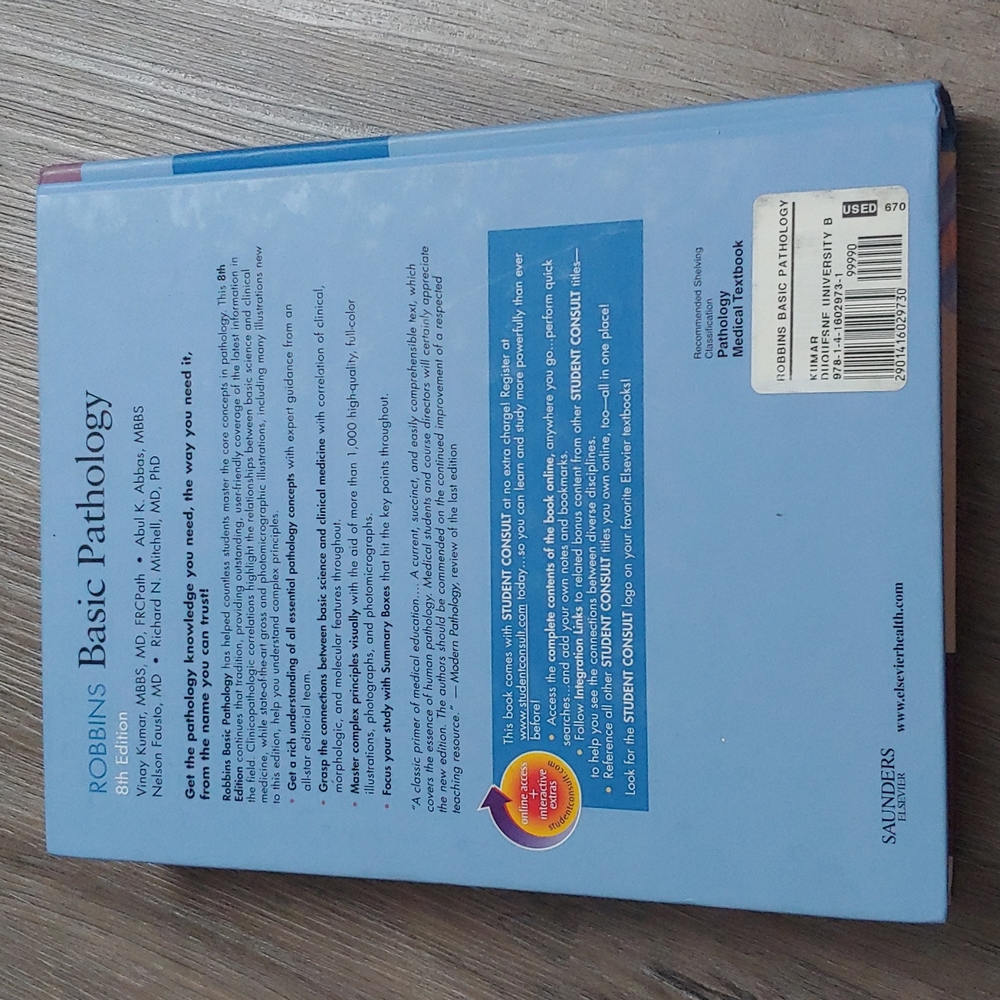 Basic Pathology Book - Picture 3 of 3